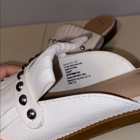 A New Day White Slip Ons - Picture 3 of 4